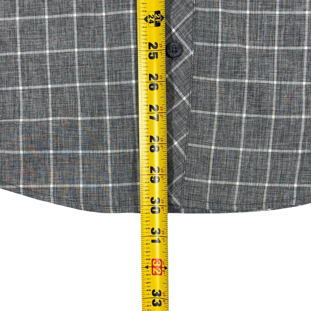 Orvis Mens Large Windowpane Check Short Sleeve Button Down Fishing Shirt NEW‎ - Picture 8 of 9